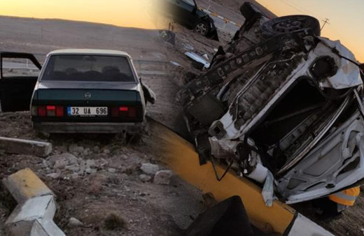 Konya'da feci kaza! İki otomobil çarpıştı: Ölü ve yaralılar var