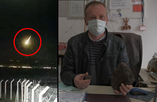 Geceyi aydınlattı Ordu'da yolda bulup satışa çıkardı! Samsun Trabzon Giresun Tokat Kayseri'den görüldü