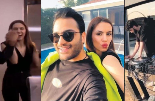 Sokağa çıkma yasağına rağmen ünlülerden kaçak parti! Böyle eğlendiler