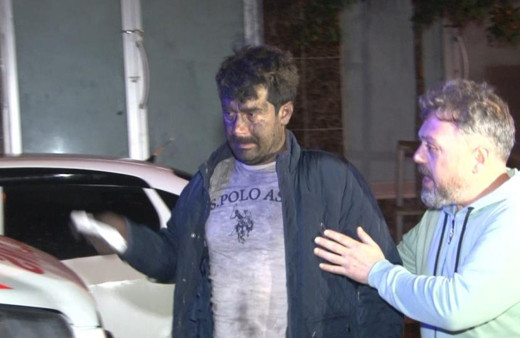 Sultangazi'de yangında mahsur kalan anne ve babasını alevlerin arasından kurtardı