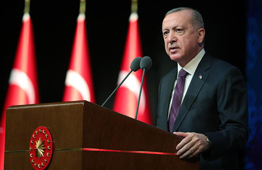 Cumhurbaşkanı Erdoğan'dan şehit olan askerler için başsağlığı mesajı