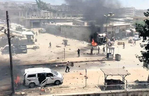 Afrin'de bombalı saldırı: 1 ölü, 3 yaralı