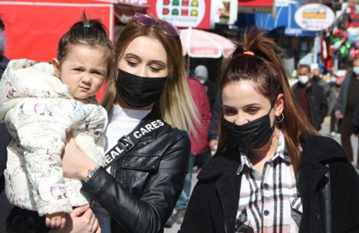 Kırmızı kategorideki Tokat'ta sokaklarda dikkat çeken yoğunluk