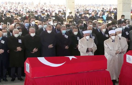 Bitlis şehitleri için Ankara’da devlet töreni! Korgeneral Osman Erbaş ve 10 askere son veda