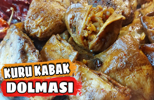 Kuru kabak dolması nasıl yapılır enfes lezzet!