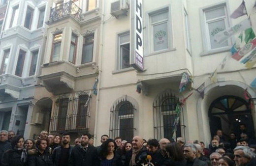 HDP İstanbul il binasında ‘PKK sığınağı’! Mahkeme polisin keşif yapmasına karar verdi