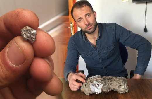 Daha önce benzerini gören olmadı! Sivas'ta tarla sürerken buldu: Kor halini alıyor