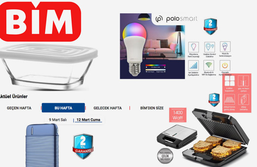 BİM aktüel bu hafta gelen indirimli ürünler listesi BİM cuma kataloğu!
