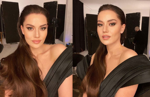 Fahriye Evcen'in yeni pozları olay! Burak Özçivit'in kalbine inecek