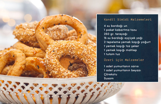 Kandil simidi tarifi Arda'nın kandil simidini evde yapabilirsiniz