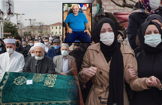 Ünlülerin hocası Salih Memişoğlu son yolculuğa uğurlandı! Alişan'ın bakışı yürekleri burktu