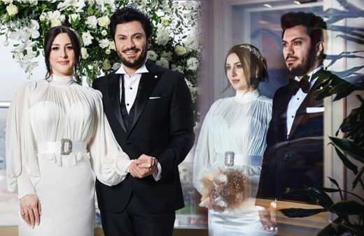 EDHO'nun eski oyuncusu komedyen Yasemin Sakallıoğlu Burak Yırtar'la evlendi!