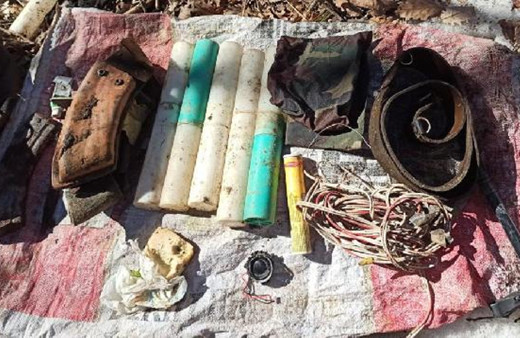 "Eren-7 Mercan Munzur Operasyonu"nda teröristlerce kullanılan 5 sığınak imha edildi