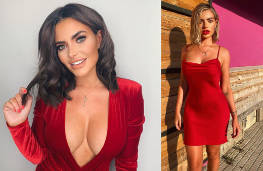 Her açıdan göstermek istedi şekilden şekle girdi! Megan Barton Hanson pozları olay