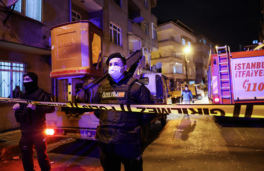 İstanbul Gaziosmanpaşa'da binada patlama