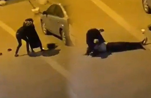 İstanbul'da sokak ortasında kadını bayılttı kabusu yaşattı! İşte o anlar