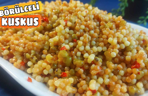 Kuskus pilavı nasıl yapılır bu hafif lezzete bayılacaksınız!