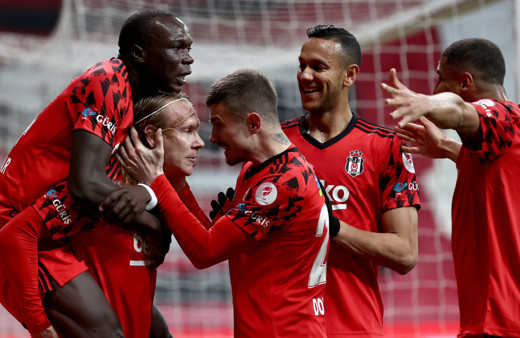 Beşiktaş Başakşehir Türkiye Kupası yarı final maçı golleri ve geniş özeti