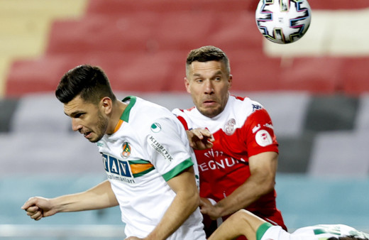 Alanyaspor'u deviren Antalyaspor kupada finale çıktı