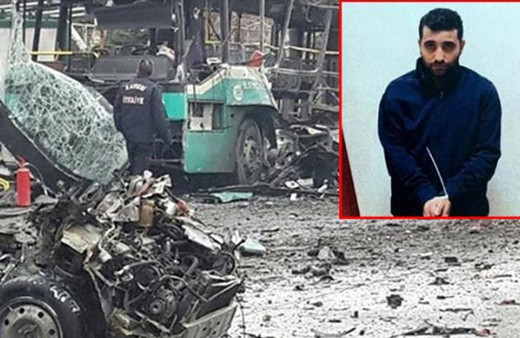 Kanlı saldırının faili terörist deli rolü yaptı