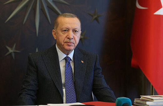 Erdoğan, AB Komisyonu Başkanı ve AB Konseyi Başkanı'yla görüştü