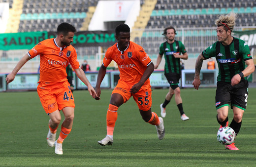 Başakşehir konuk olduğu Denizlispor ile golsüz berabere kaldı