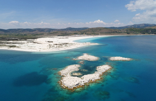 Salda Gölü'nün Beyaz Adalar'ına araç giriş yasağı