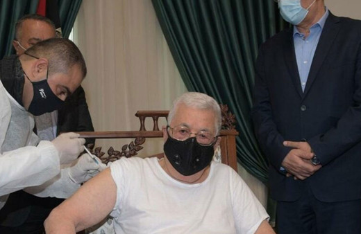 Filistin Devlet Başkanı Abbas Covid-19 aşısı oldu