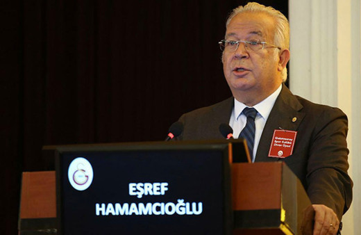 Galatasaray'da Eşref Hamamcıoğlu, başkanlık için adaylığını açıkladı