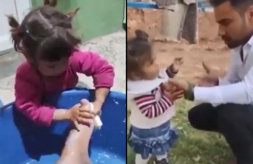 Şanlıurfa'da küçük çocuğa tokat atılıp sigara içirilen görüntülere tepki yağdı