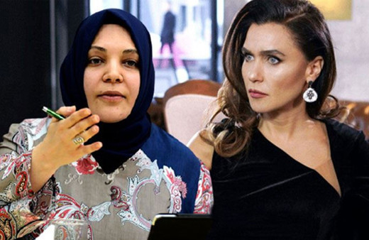 Hilal Kaplan, İstanbul Sözleşmesi paylaşımı nedeniyle Yasak Elma oyuncusu Şevval Sam'a "gerizekalı" dedi