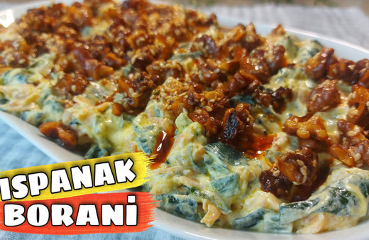 Ispanak borani nasıl yapılır yemeye doyamayacağınız lezzet!