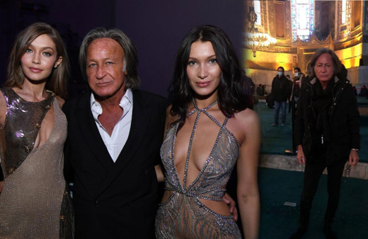 Bella Hadid ve Gigi Hadid'in Müslüman olan babası Ayasofya'da namaz kıldı