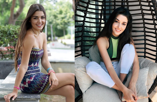 Hande Erçel mini siyah elbisesiyle sosyal medyada gündem oldu