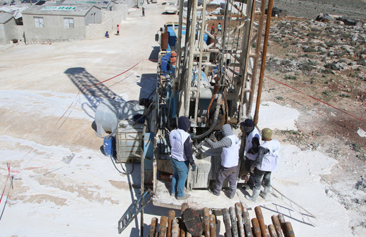 Suriye’deki kamplar suya kavuşuyor