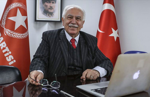 Doğu Perinçek'ten Ayasofya imamı Mehmet Boynukalın'a destek