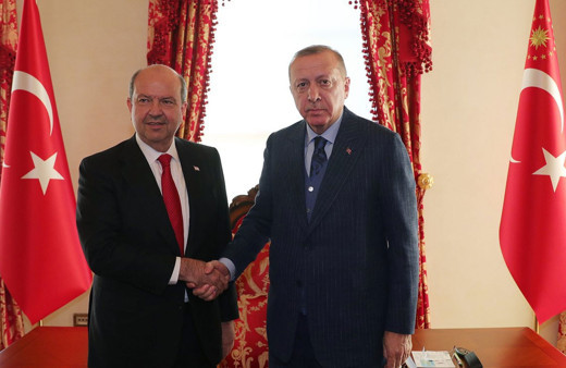 Ersin Tatar'dan Cumhurbaşkanı Erdoğan'a tebrik