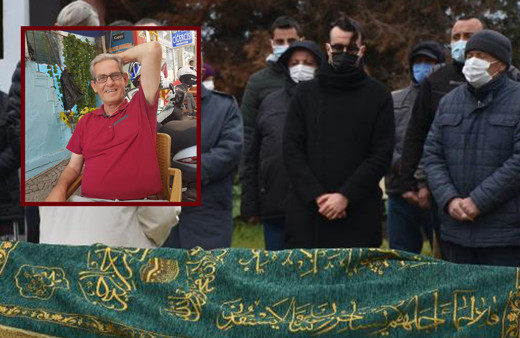 Müzisyen Cem Adrian'ın babası Celal Filiz Edirne'de toprağa verildi