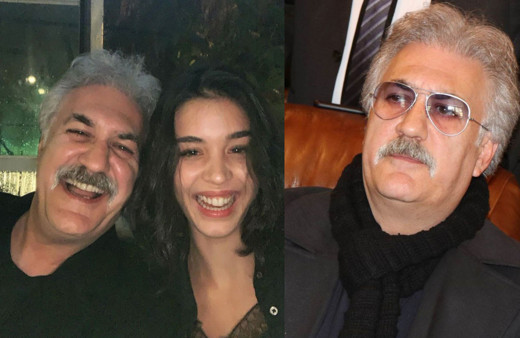 Savaşçı oyuncusu Tamer Karadağlı 30 yaş küçük sevgilisi Iraz Yıldız'ı bakın nasıl korudu