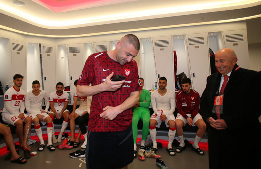 Cumhurbaşkanı Erdoğan'dan Burak Yılmaz'a tebrik: O ne frikikti maşallah