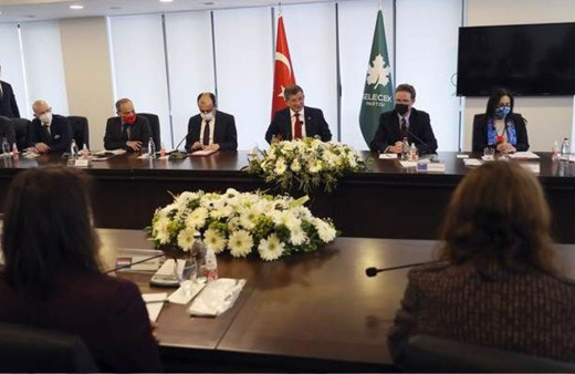 Ahmet Davutoğlu AB ülkelerinin büyükelçileri ile görüştü