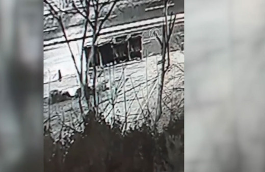 Kız kulesi'nin karşısındaki ağaçların kesilme görüntüleri ortaya çıktı