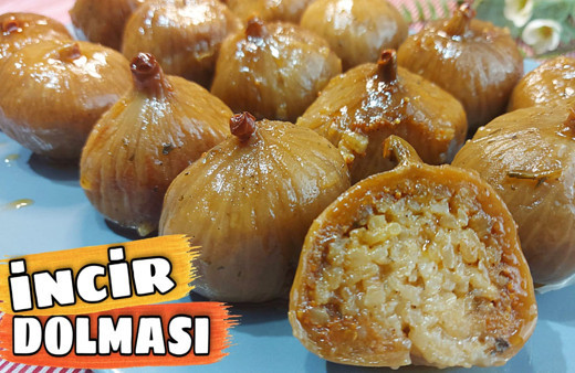 İncir dolması nasıl yapılır harika lezzet!