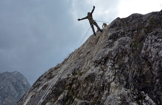 Milli Savunma Bakanlığı açıkladı: Azerbaycan askerlerine 'dağcılık eğitimi' verildi