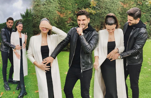 Tolgahan Sayışman'ın 30 haftalık hamile eşi Almeda Abazi ve çocukları korona oldu!