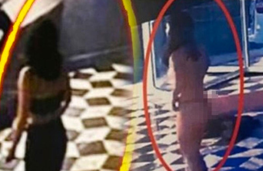 Aldatıldığını düşünüp otel lobisinde çırılçıplak soyunmuştu! Genç kadının cezası belli oldu