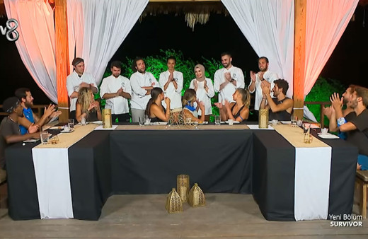 MasterChef yarışmacıları Survivor'a damga vurdu dokunulmazlık alan yaşadı
