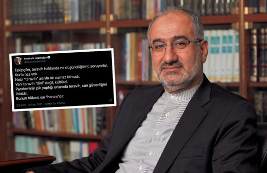 Mustafa İslamoğlu'ndan olay teravih fetvası! Teravih kılmak haramdır