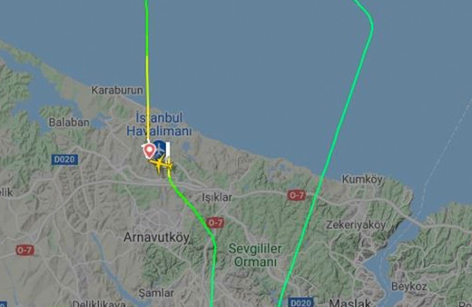 Teknik arıza yaşanan THY uçağı İstanbul’a geri döndü