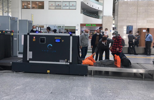 Türkiye'deki havalimanlarında UV ışınlı hijyen dönemi
